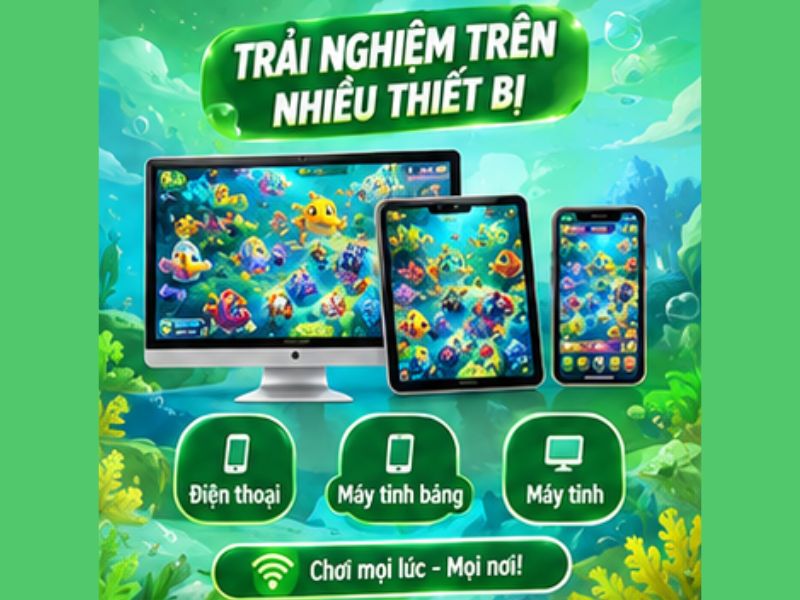 Bắn Cá H5 13WIN Trên Nhiều Thiết Bị