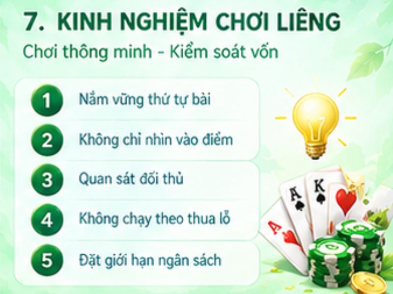 Kinh nghiệm chơi Liêng 13WIN cho người mới