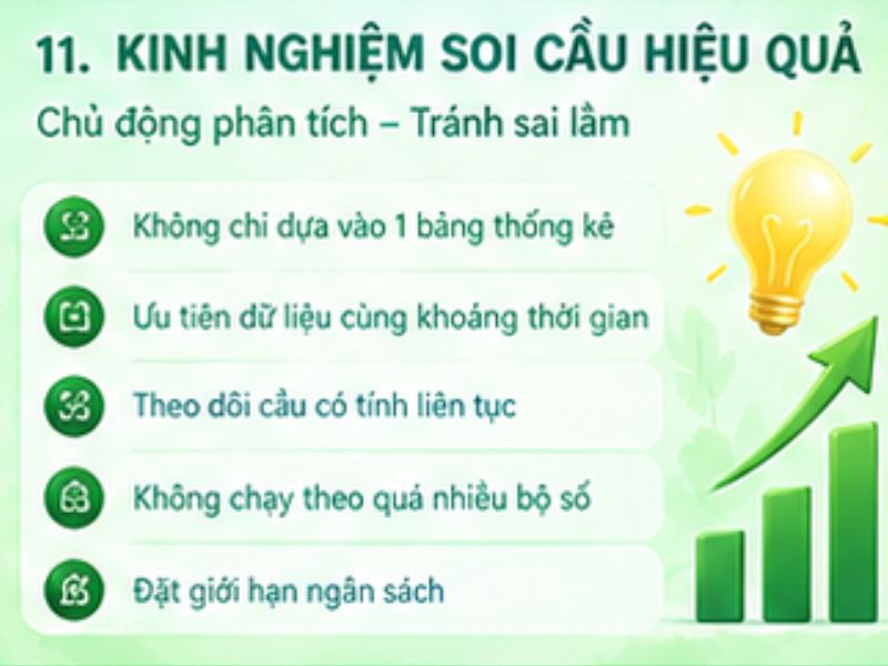 Kinh nghiệm soi cầu XSMB được nhiều người quan tâm