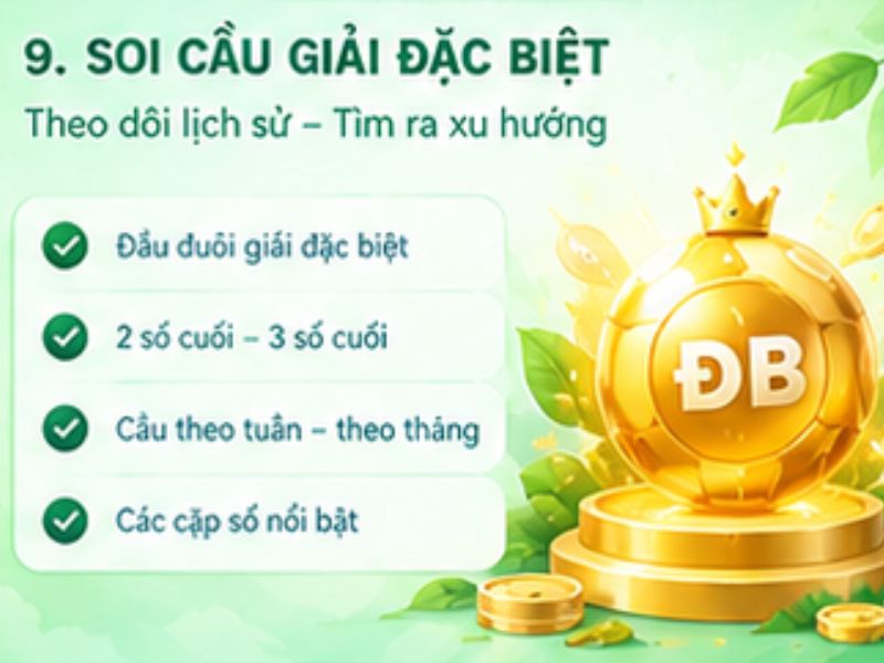 Soi cầu giải đặc biệt XSMB